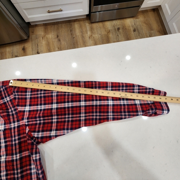 Polo Ralph Lauren Shirt Mens 2XLT Red Plaid Long Sleeve Classic Fit Outdoors - Picture 6 of 9